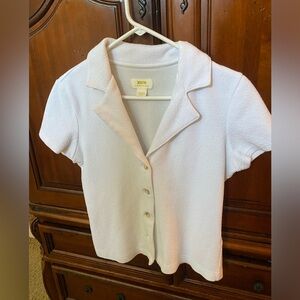 Maeve collared button up
